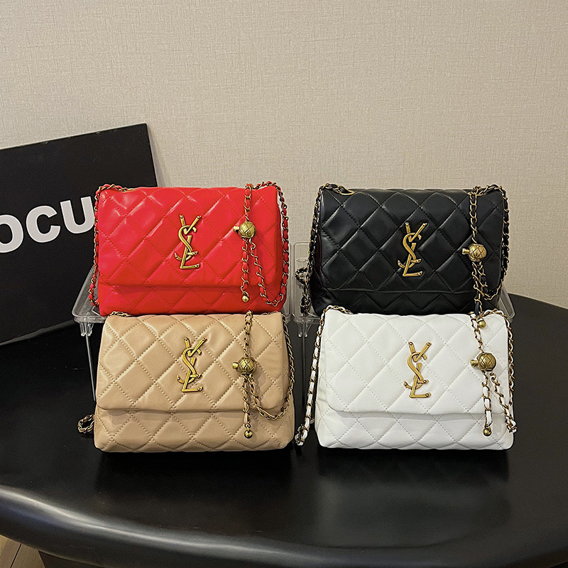 Designer bag free shipping hot Light luxury outdoor casual flap bag vintage and versatile fashion cross body handbag