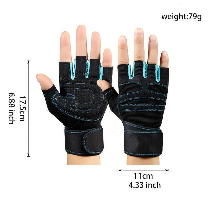 Gym Gloves for Men Women Fitness Weight Lifting Wristband Gloves Body Building Training Sports Exercise Cycling Glove Shockof Y250815