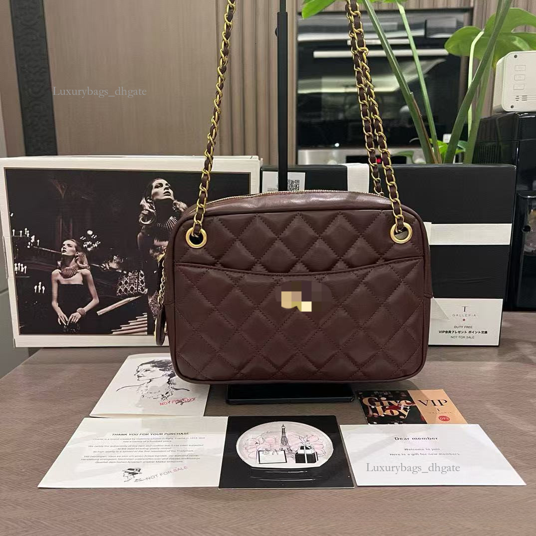 Membership Gift VIP designer bag Luxury bag Gold Coin Camera Simple Versatile Shoulder Design Sense Crossbody Bag Not For Sale