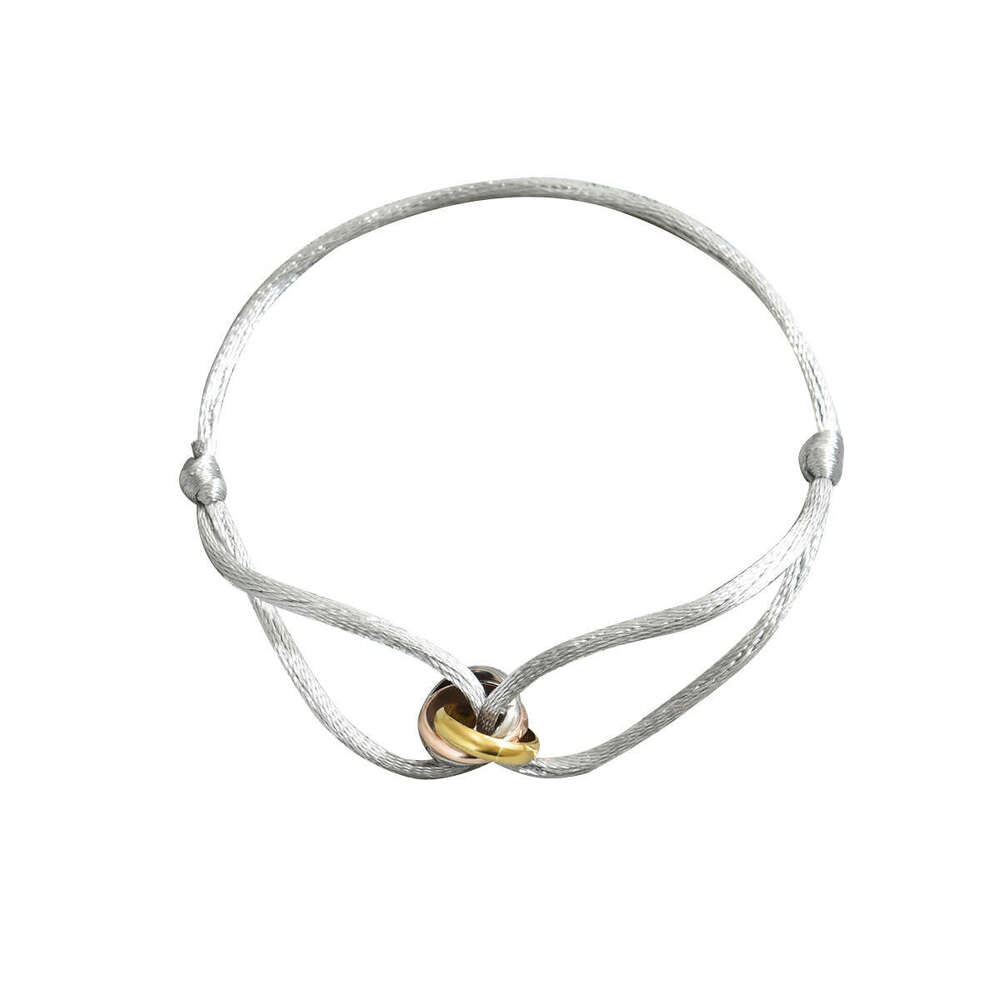 Minimalist Geometric Style Women's Bracelet Personality Cross Adjustable Design Hand Rope Niche High-end Sense Jewelry