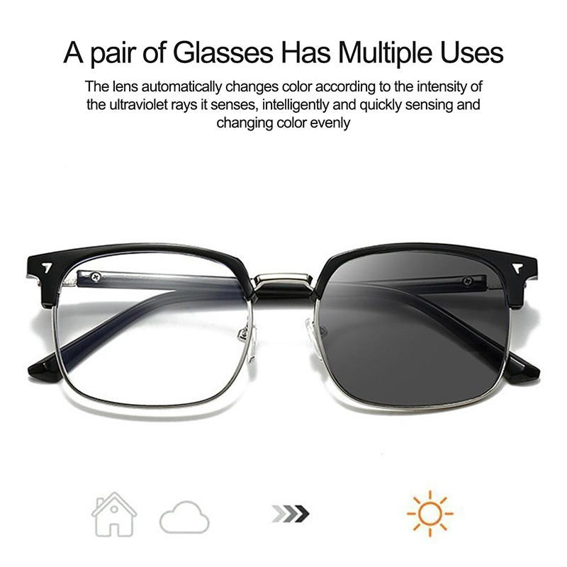 Unisex Fashion Photochromic Sunglasses, New Design High Quality Wholesale Optical Frames Glasses, Computer Glasses, Eyeglasses for Daily Use