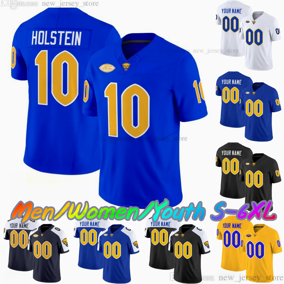 2025 Custom S-6XL College Football Jersey 10 Eli Holstein 0 Desmond Reid 4 Daniel Carter 13 Dan Marino 9 Kyle Louis 21 Che Nwabuko 16 David Lynch Junko Stitched Jerseys