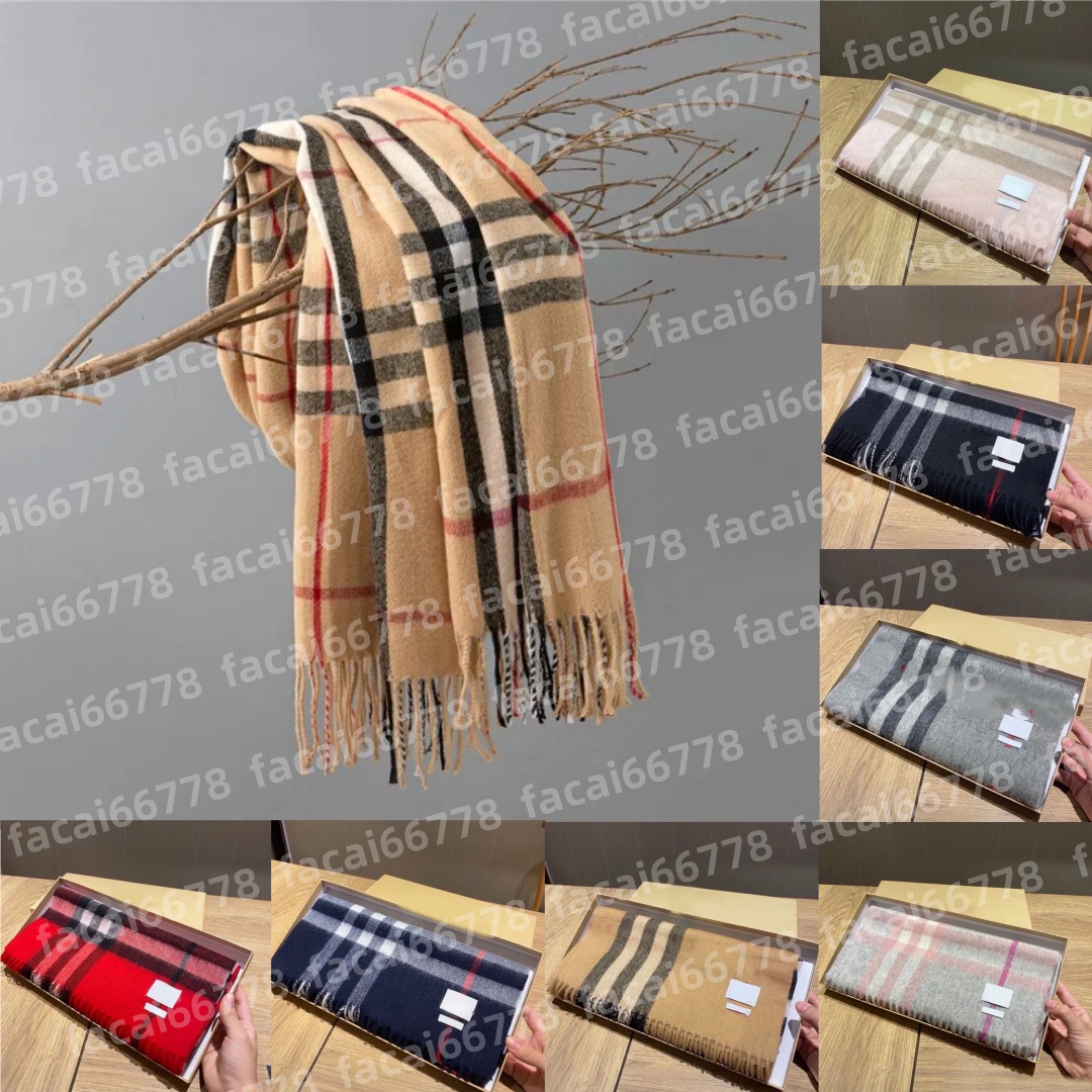 Designer Scarf Brand Cashmere Scarf Scarves Blanket Classic Plaid Women Men Designer for women Warm scarf luxury winter designer Fashion scarf a666