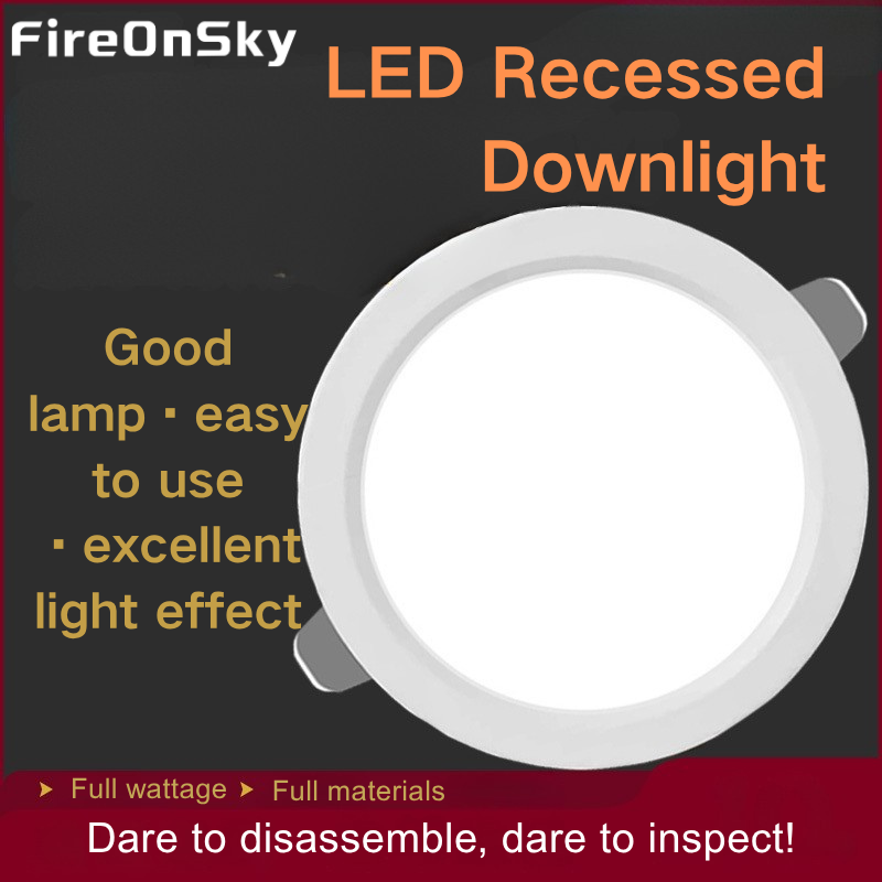 LED tube light embedded downlights - Ceiling Embedded Fixture Suitable for Commercial & Residential Use 9