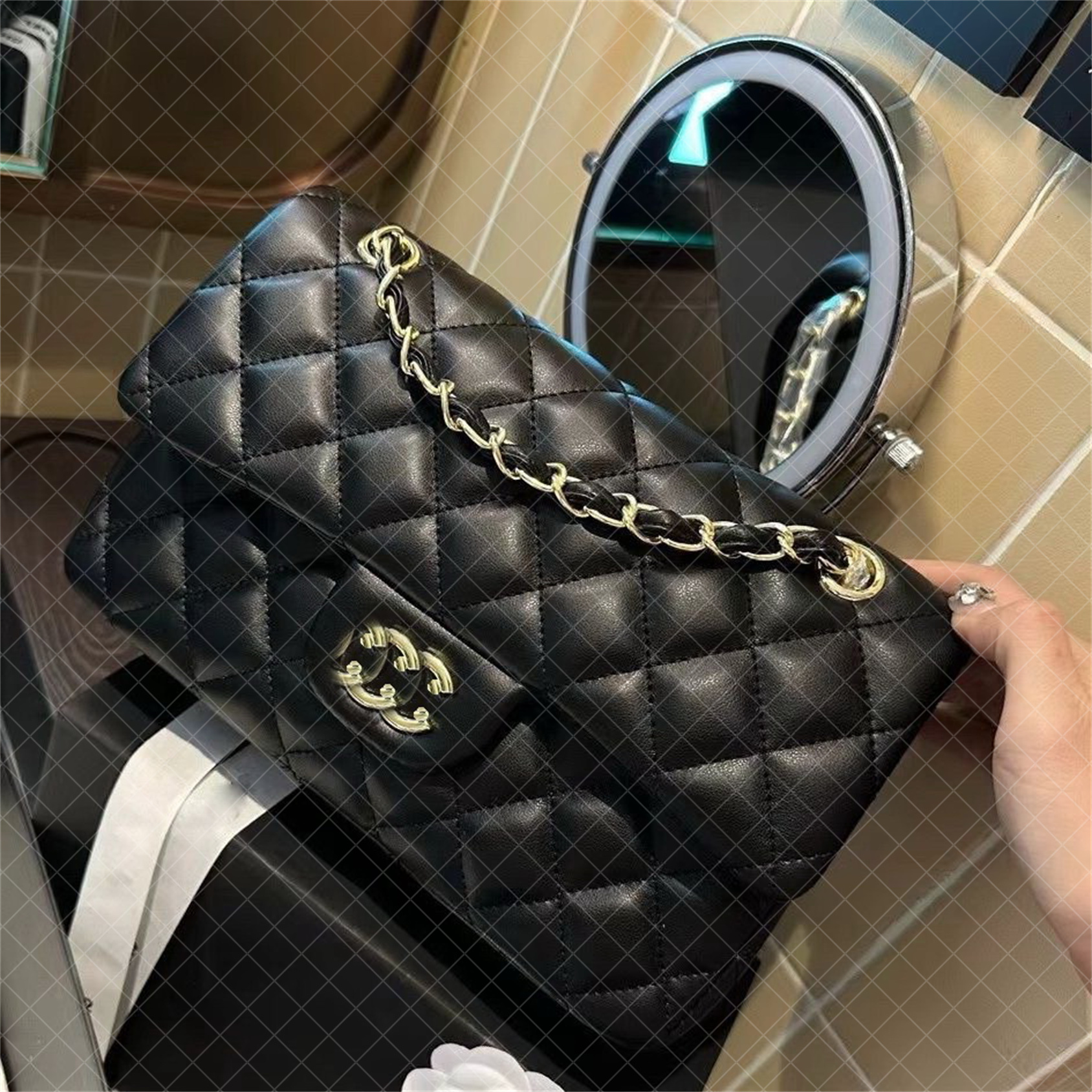 Designer Bag Women Shoulder Chain Bags Clutch Flap Tote Wallet Check Purse Solid Hasp Square Stripes Luxury louisities vuittonbagity Handbags Classic Flap Handbag