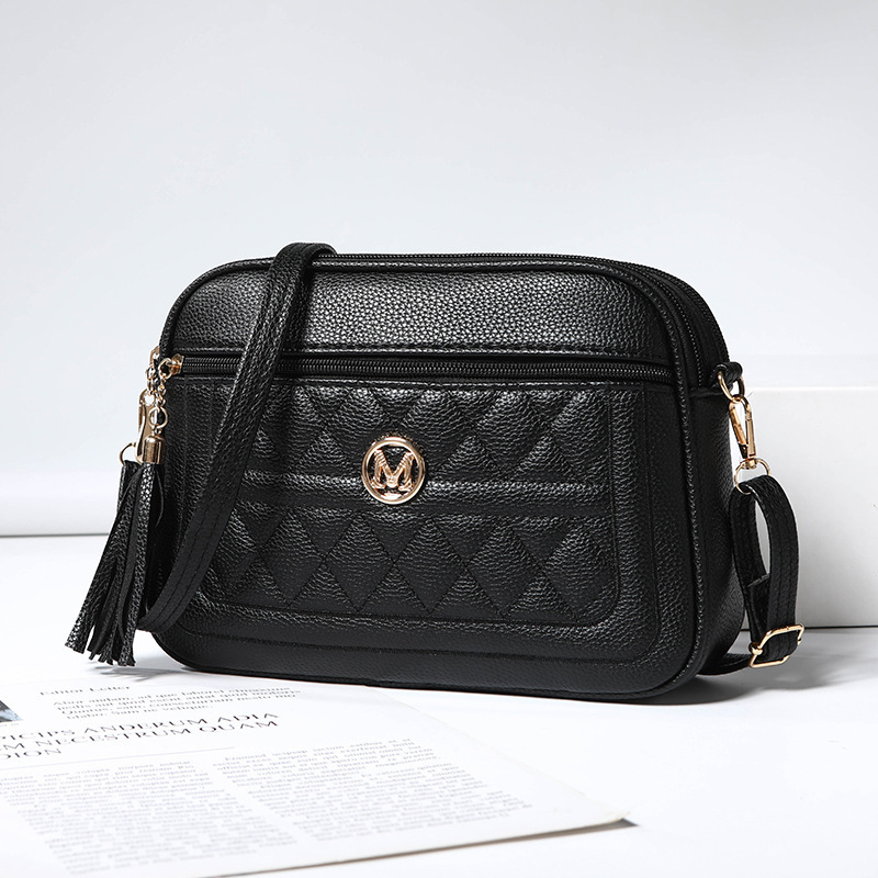 Autumn Winter New Women's Bag Casual Bag Crossbody Bag Women's European And American High-end Leather Bag Luxury Bag Light Luxury Designer P