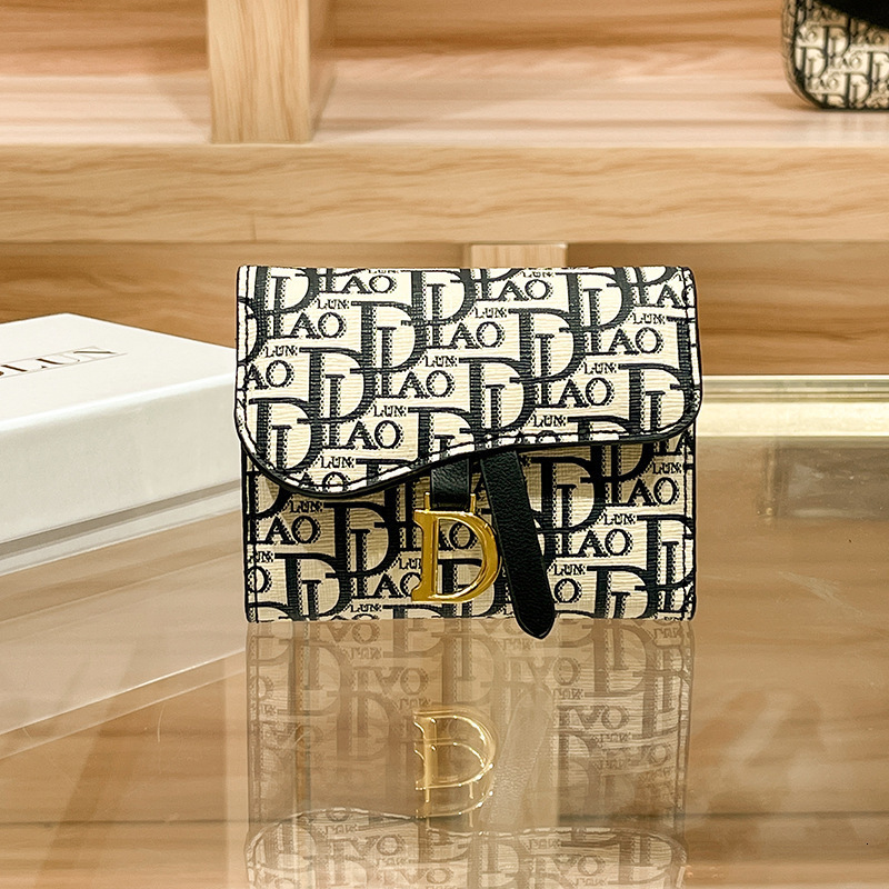 Factory Direct Supply Guangzhou Brand Women's Bag 25 New Trend Wallet Clutch Fashion Card Holder Women's Bag D Brand Bag