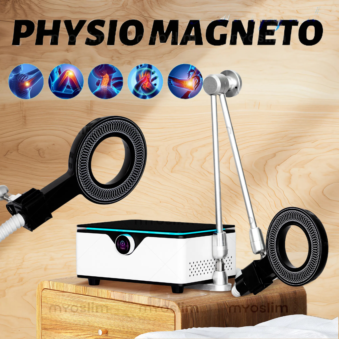 Professional - Grade Portable PEMF/EMTT Magnetotherapy Equipment for Home Use: Relieve Sports - Related Muscle Pain