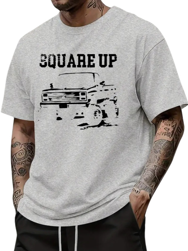 Mens t shirt Geometric figure print man designer t shirt simple tshirts designer man casual man tshirt cotton mens shirts DIY shirt for man designer 1