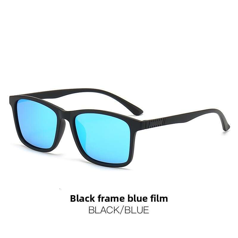 New Men's Business Polarized Square Frame Fashion Sunglasses Outdoor Fishing Driving Night Vision Glasses