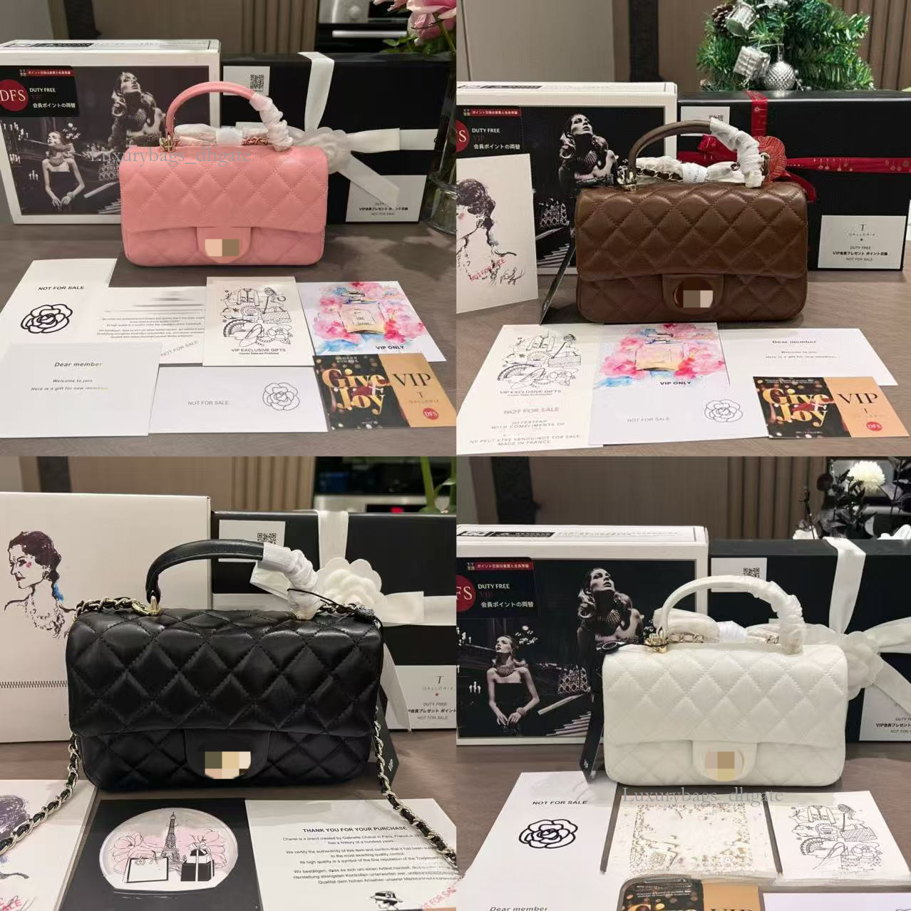 Membership Gift VIP Classic High Quality Caviar Shoulder Simple Fashion Luxury bag Quilted Trendy Women designer bag S Bag