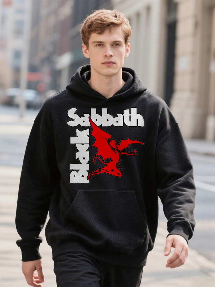 S Hoodie Casual With Print Pattern Hine Washable Ideal Gift For Men