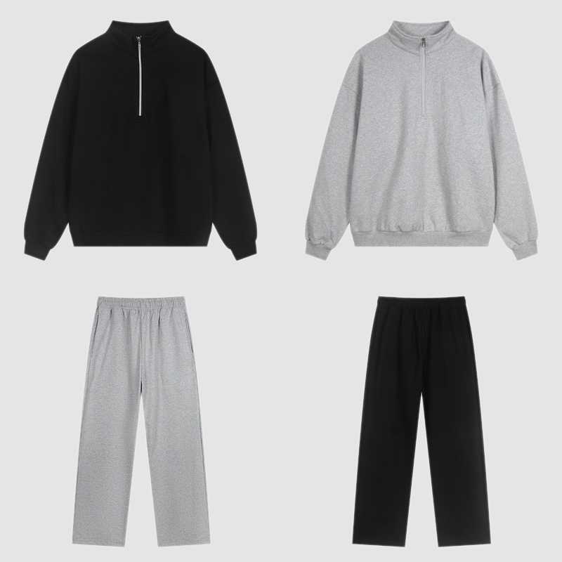 Designer Hoodie Mans Collared Shirt-jacket Yoga Sets Women Clothes Sweatshirts 1/4 Zip Rapid Pullover Unisex Loose Hight-Neck Softly Blazer Gym Jumper