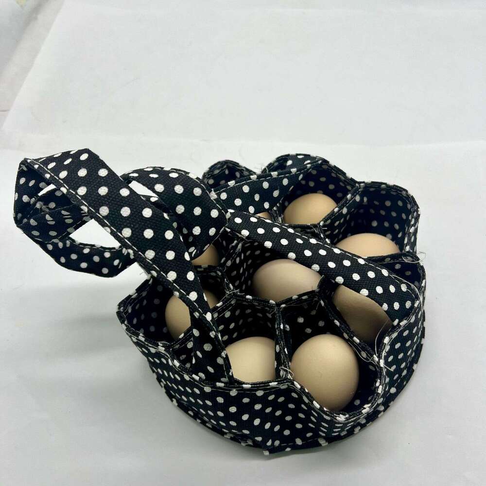 New Gathering Egg Collecting Basket Storage Canvas Bag