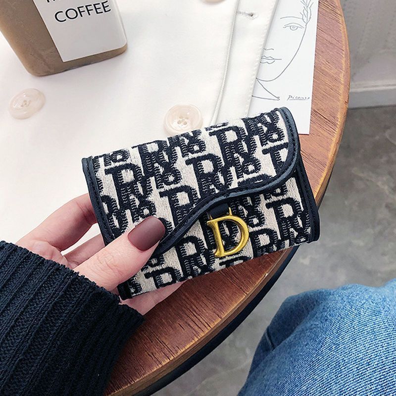 Internet Celebrity Women's Exquisite Card Holder Accordion Retro Large Capacity Multi-Card Slot Coin Purse Card Case All-in-One Card Bag