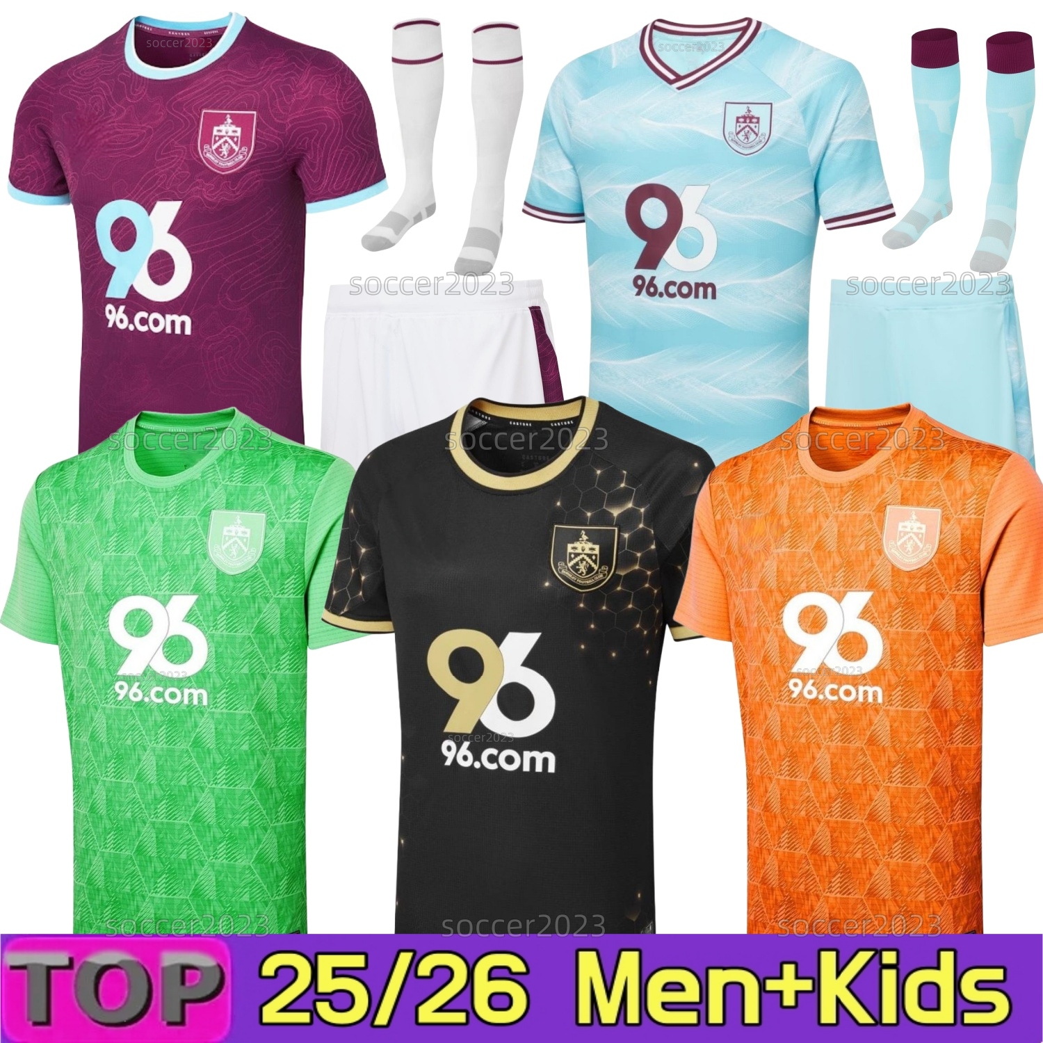 25 26 buRnlEse soccer jerseys 2025 2026 Home BRUUN LARSEN football shirts BROWNHILL ANTHONY BURN EDWARDS FOSTER ROBERTS FLEMMING HUMPHREYS CULLEN men kids uniforms