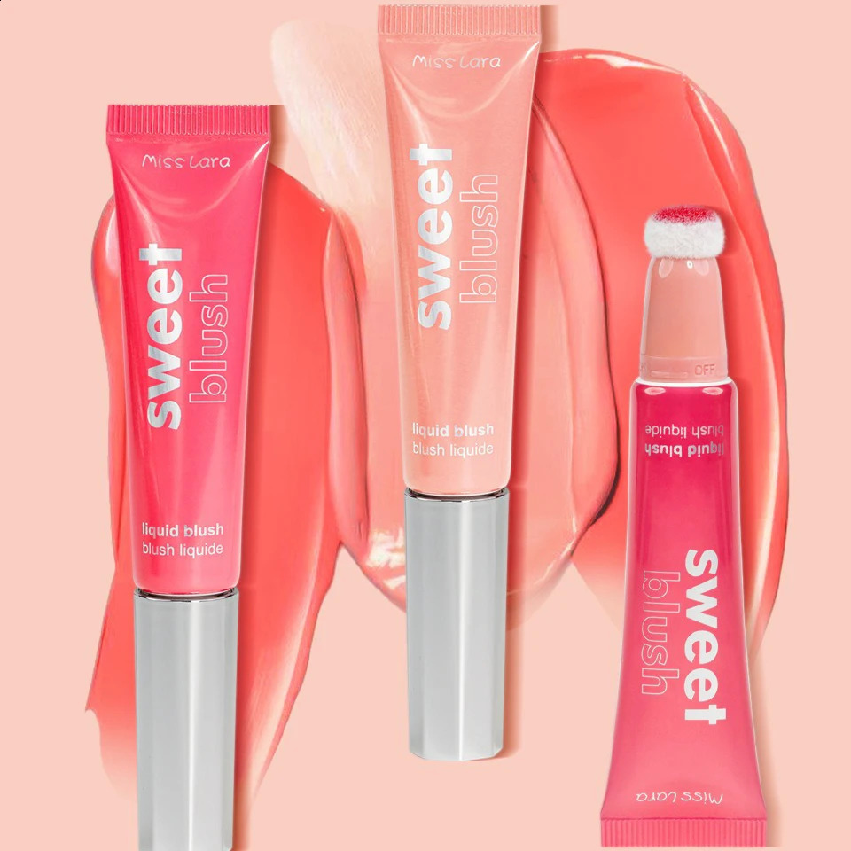 Liquid Blush Velvet Matte Natural Cream Multi-use Cheek Eye Tint Peach Blush Soft Applicator Makeup Monochrome Face Blush Stick 250815