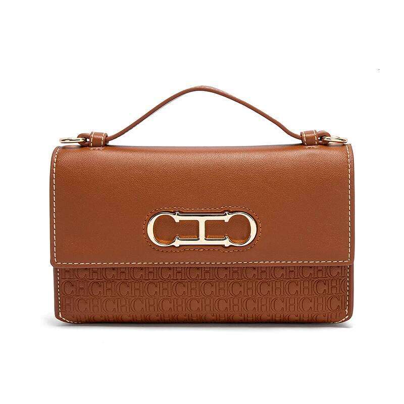 CH Crossbody Brand Letter Print Leather Compact Elegant Handbag Tote Exquisite Fashion Women's Bag