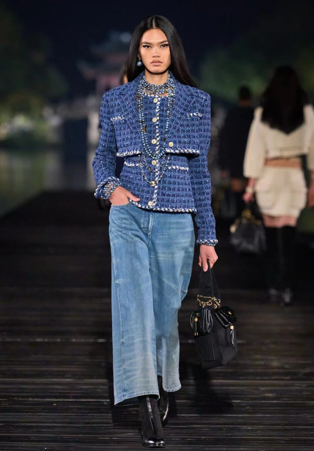 Chan designer clothes women 2025 new blazer designer jacket women high quality tweed jacket Paris runway designer coat women jackets womens vest women