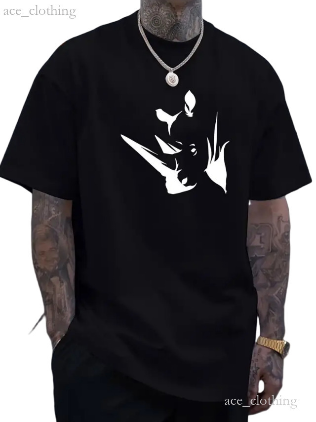 Mens t shirt Geometric figure print man designer t shirt simple tshirts designer man casual man tshirt cotton mens shirts DIY shirt for man designer 1