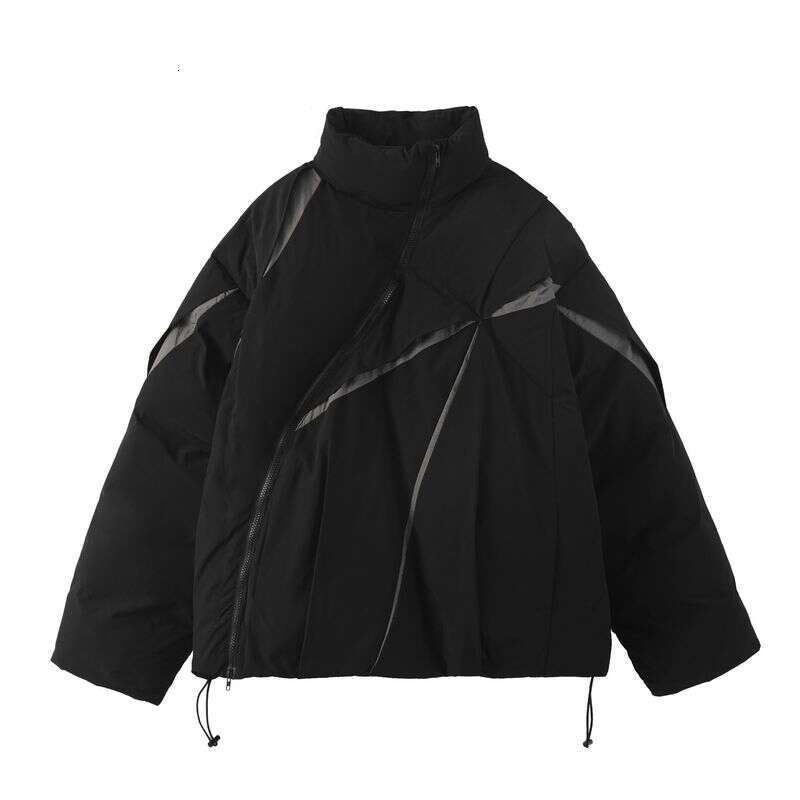 Men's Clothing High grade New Year's battle suit winter trendy brand thickened jacket niche cotton women's loose couple coat