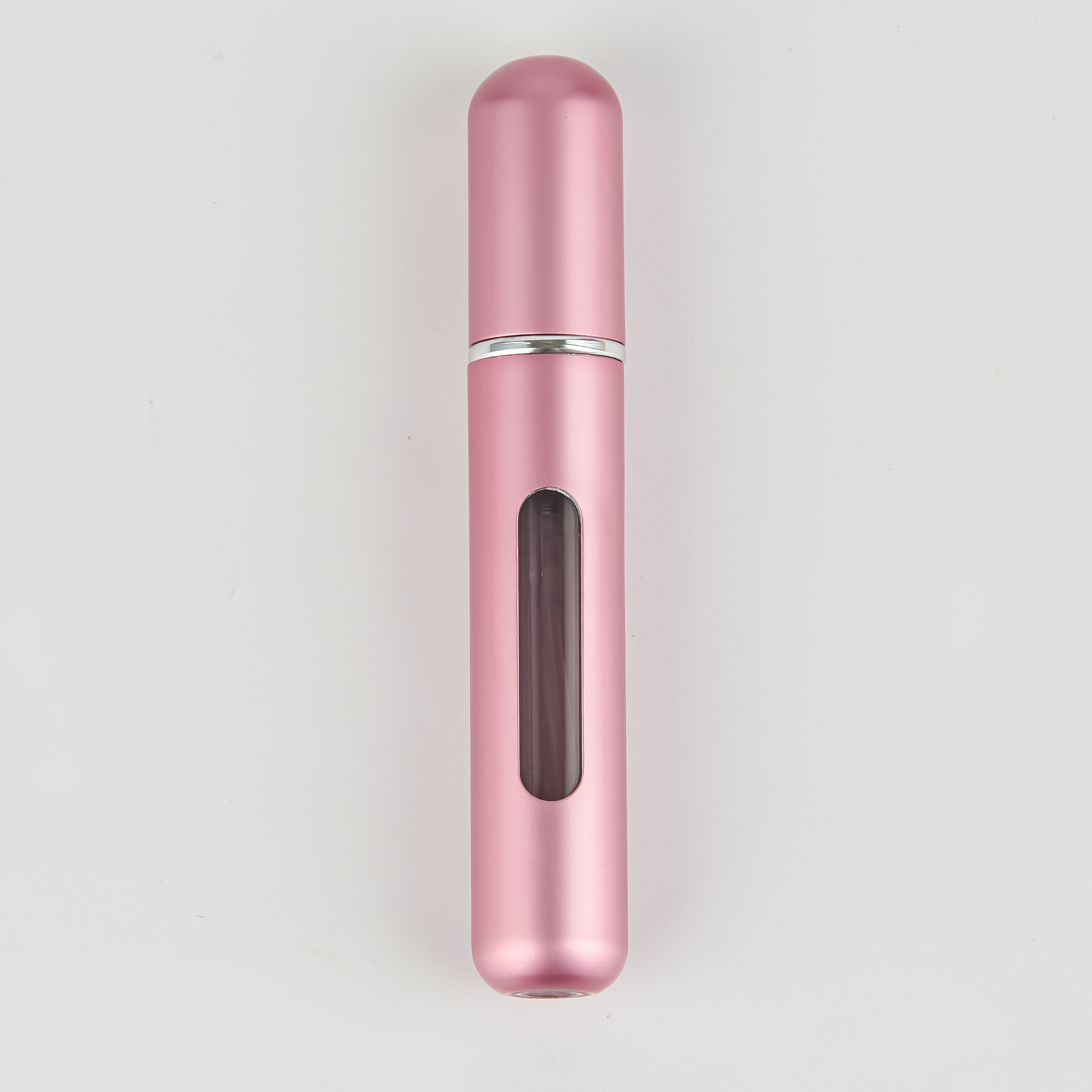 8ML Self-Pump Spray Aluminum Bottom Press Direct Fill Perfume Dispenser Bottle