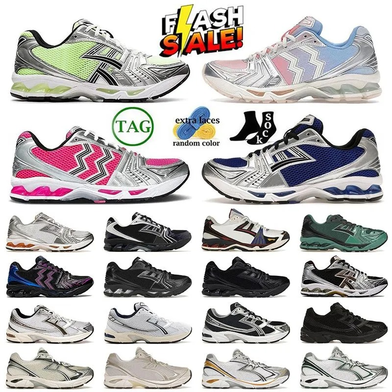 2025 running shoes for mens womens sneakers graphite grey black purple gold sliver green men designer shoes tiger nyc asicskayano 14 multicolour runner sports 36-45