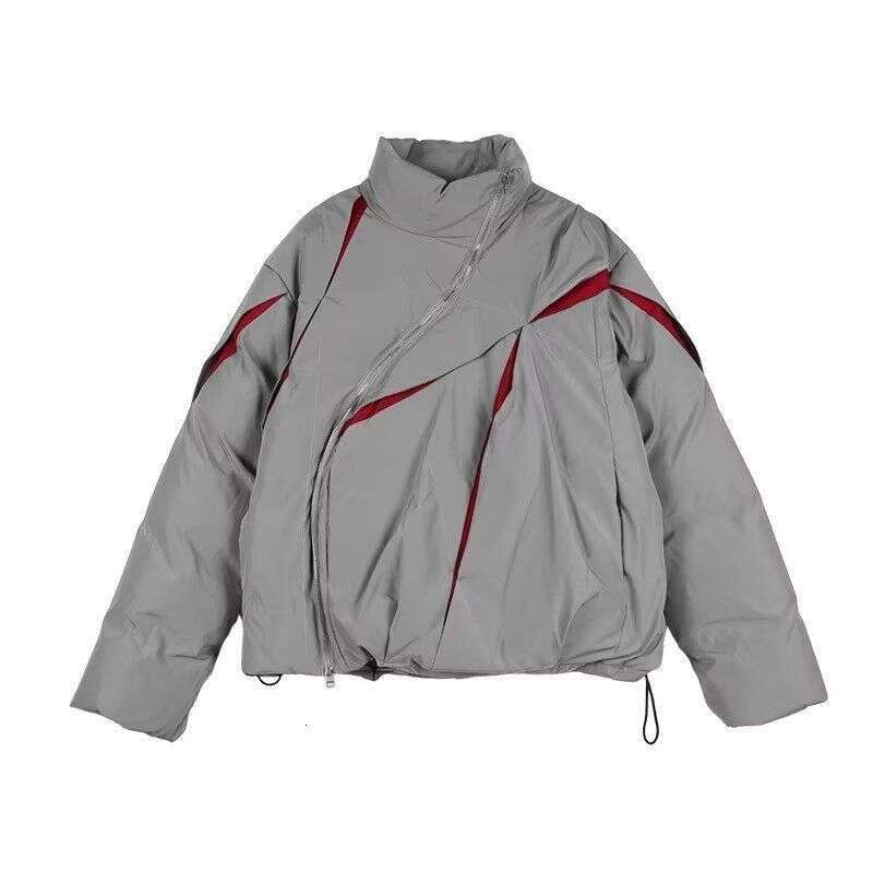 Men's Clothing High grade New Year's battle suit winter trendy brand thickened jacket niche cotton women's loose couple coat
