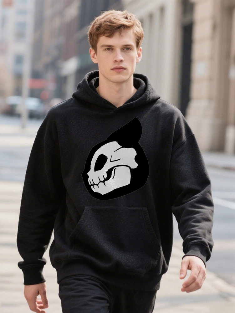 Funny Hoodie S Fashion with Retro Black Humor a Great Gift for Men