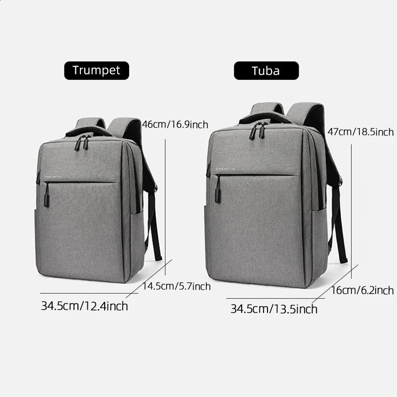 40L Laptop Backpack Durable 17 Inch for Men Women with USB Charger Port Luggage Sleeve Sturdy College Rucksack Bag For Macbook 250815