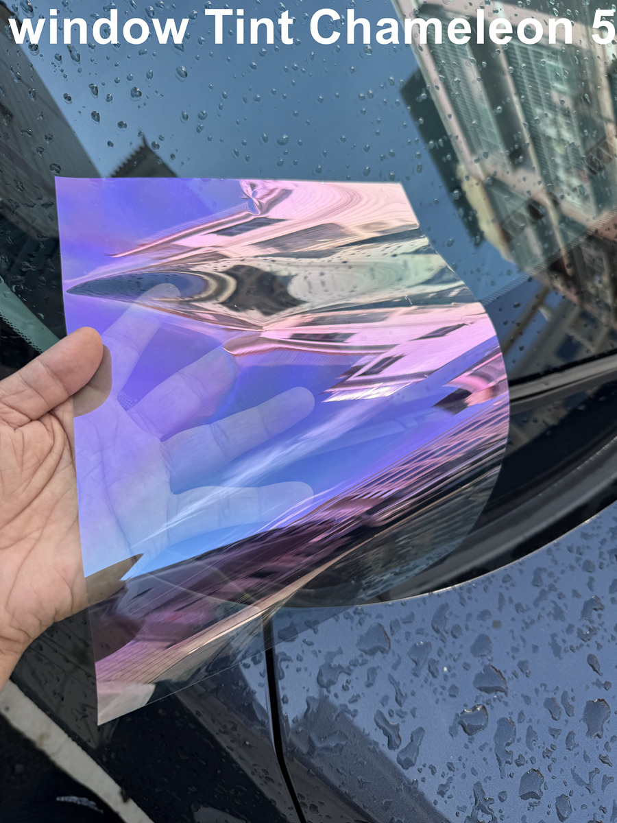 70% vlt Purple Chameleon Window tint film Solar Nano TINTING With High Quality UV Rejection SIZE 5x32ft/ 65ft / 98ft available