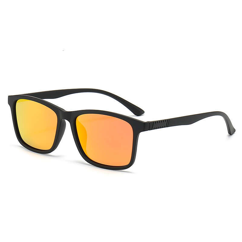 New Men's Business Polarized Square Frame Fashion Sunglasses Outdoor Fishing Driving Night Vision Glasses