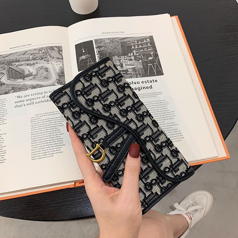 Women's Foldable 3-in-1 Horizontal 70% off Integrated Wallet Trendy Embroidery Fashion Versatile Short Retro Ladies Wallet