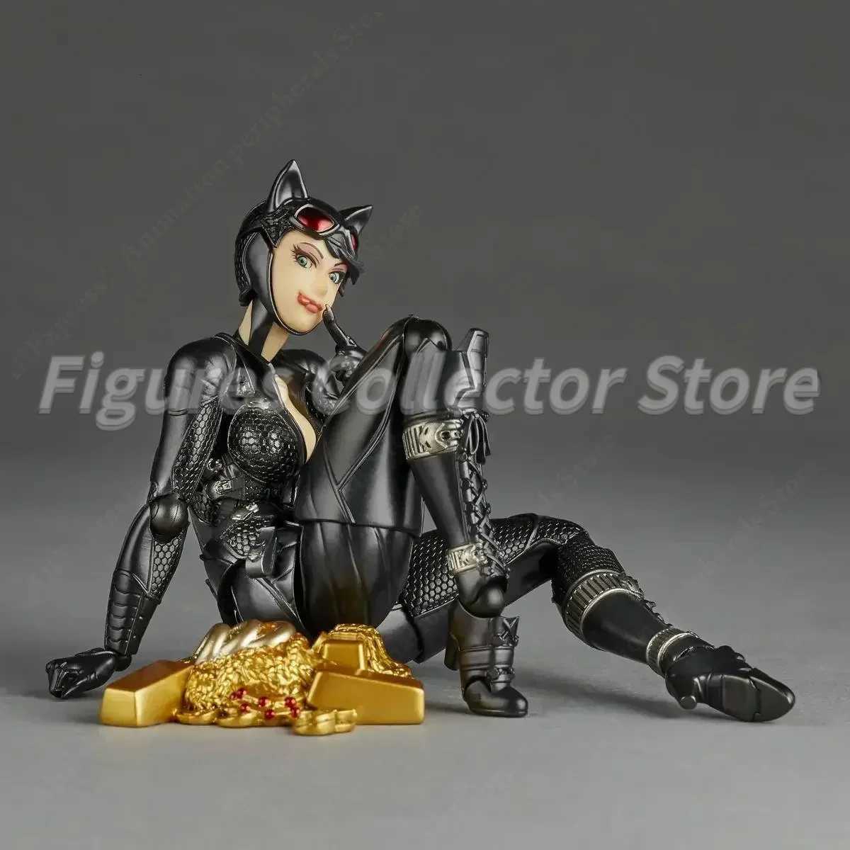 In Stock KO Kaiyodo Revoltech Yamaguchi Catwoman KO Figures Action Figure Collectible Toy Gift W250816