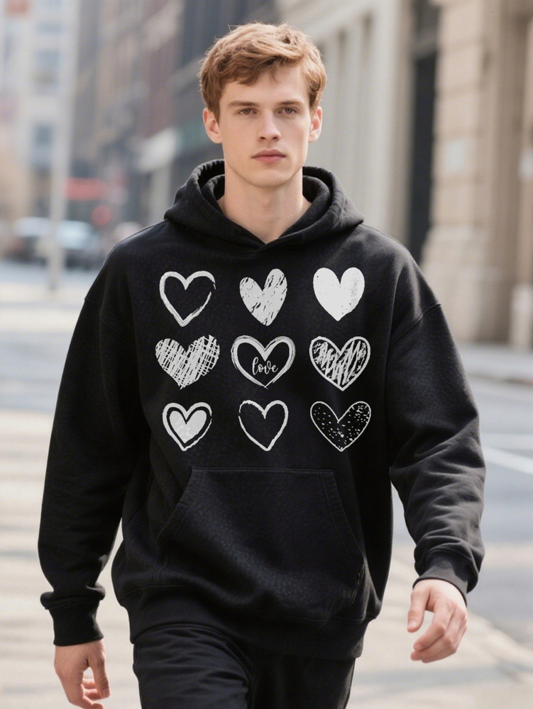 Casual Printed Hoodie Pattern op Men's Gift 575d8 8fcb0