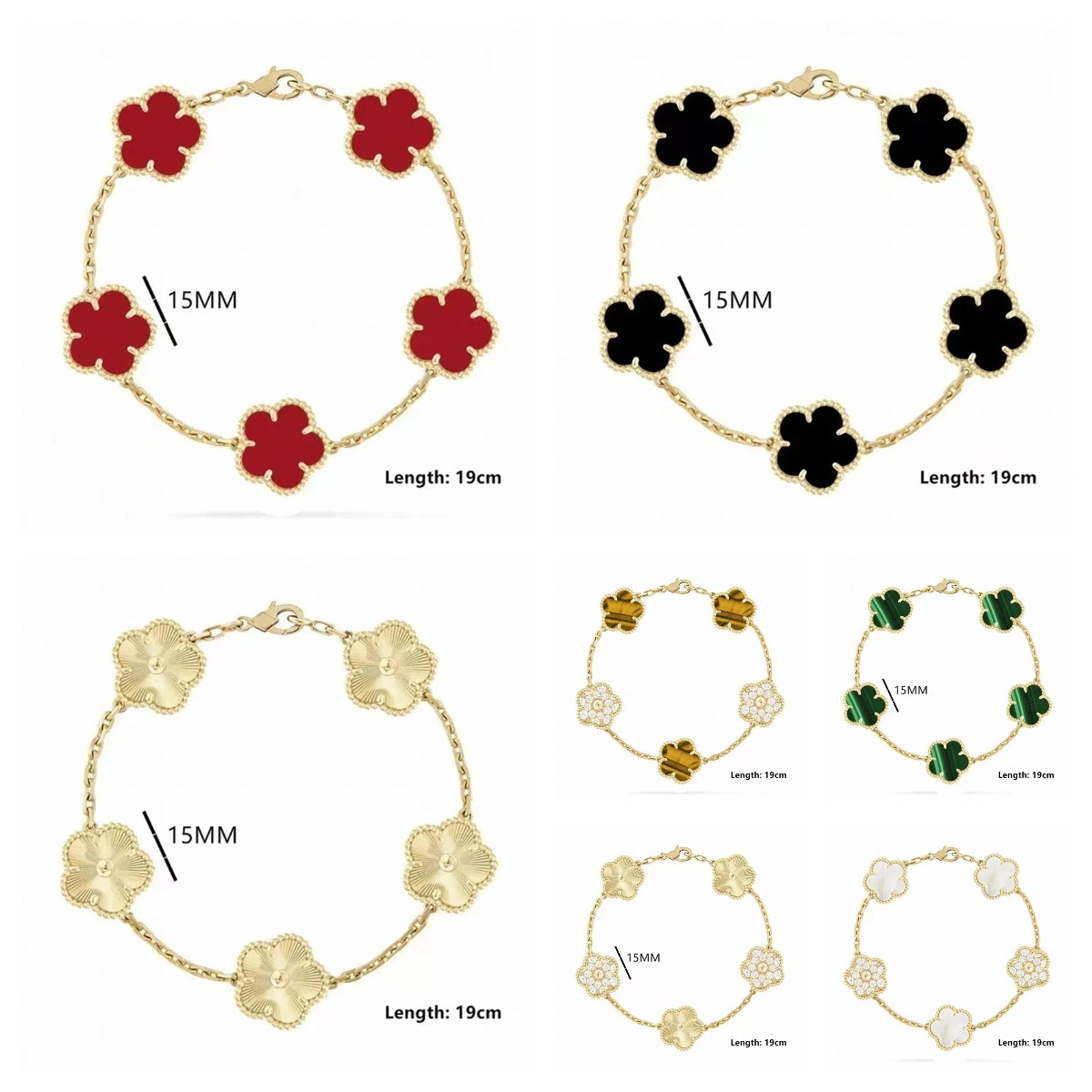 clover bracelet designer jewelry 18K Gold Plated Valentines Day Wear high quality jewelry every day designer bracelet women luxury jewelry Bracelet bracelet luxe