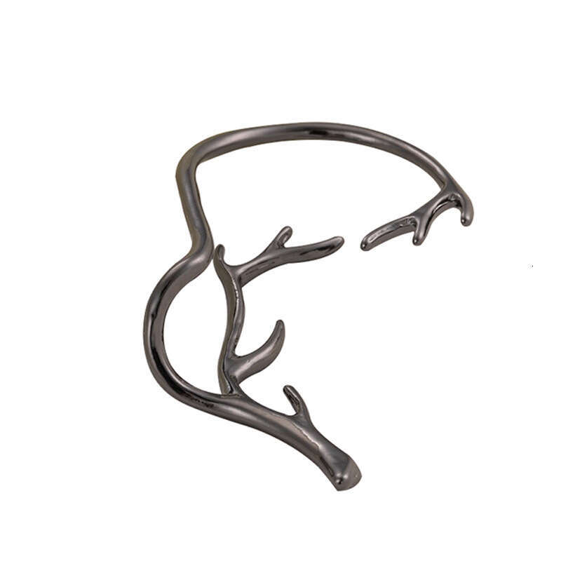 Geometric Antler Earrings for Women, Fashionable and Stylish Round Ear Studs, Ins Style