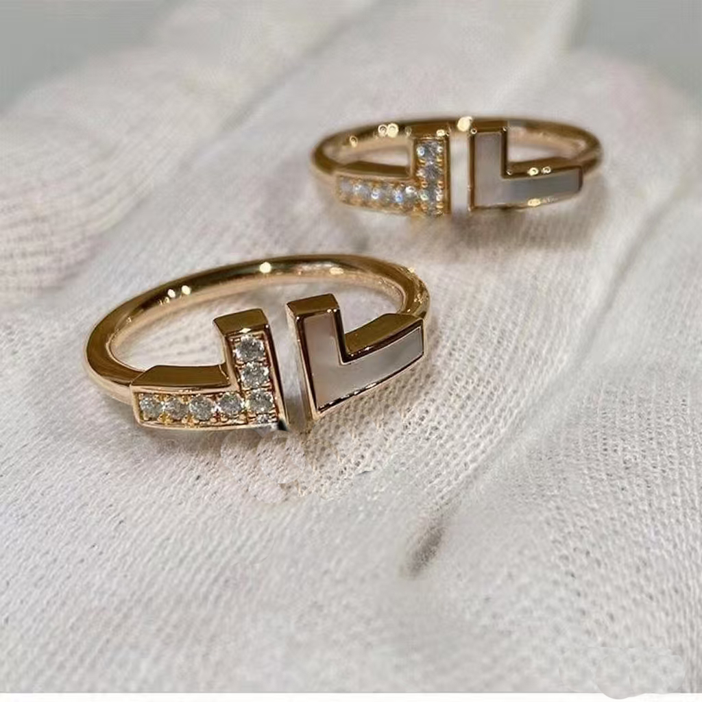 ring designer ring designer for women fashion jewelry brand designer ring 18K gold stainless steel material fashionable classic style best gift