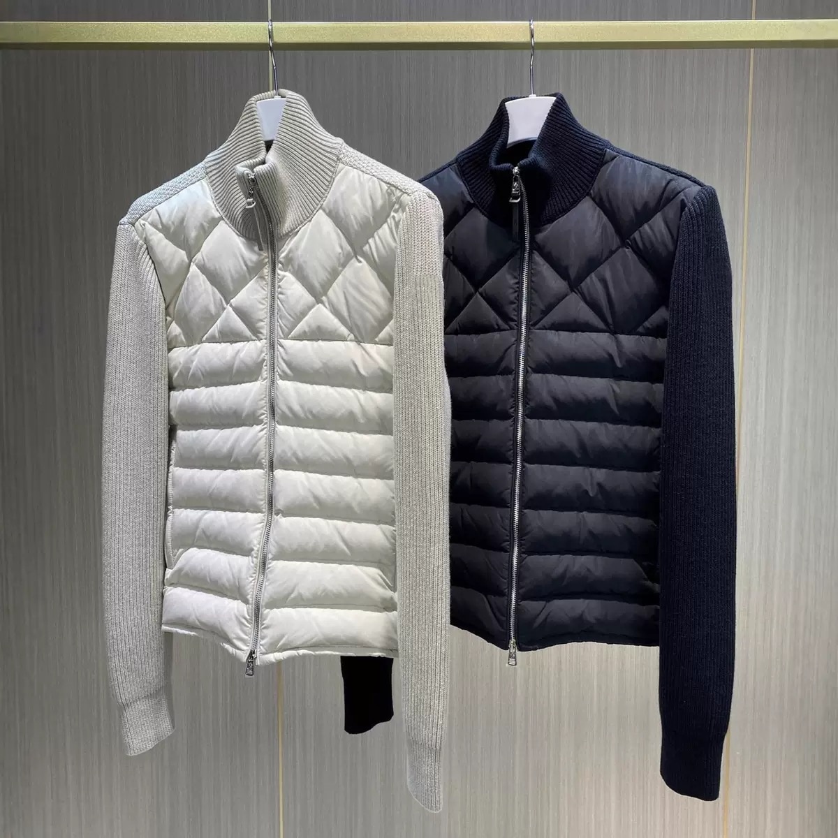 Men's and women's jackets, thick and fashionable French men's outerwear, comic tag inside zipper casual jacket, full-zip trench coat, w