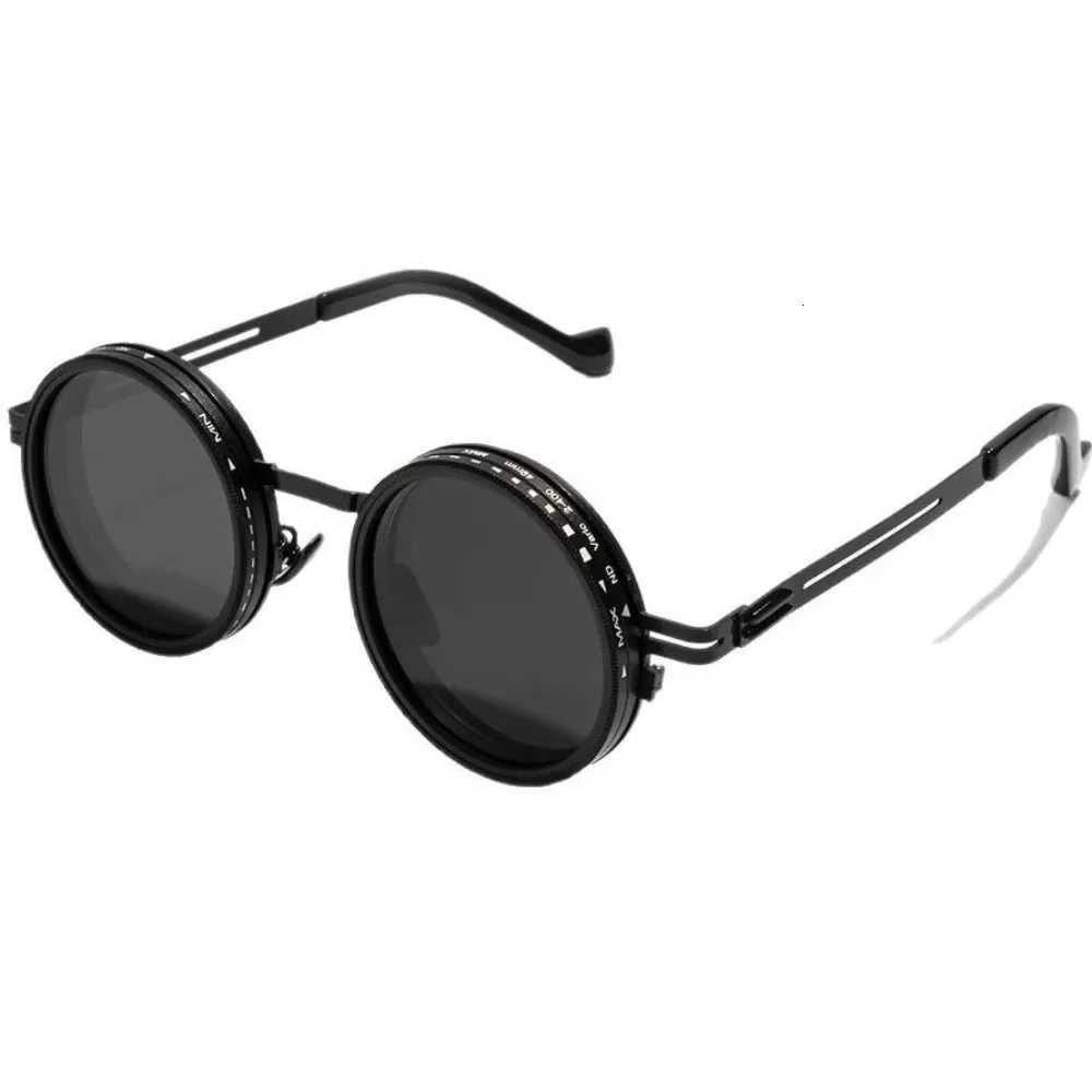 ND2-400 Adjustable Dimming Glasses ND Filter UV400 Polarized Sunglasses With Glasse Case 9 Level Fishing Sunglasses Outdoor Y250815