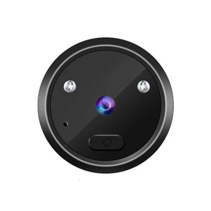 2.4 Inch Smart Peephole Doorbell Camera Auto Record Electronic Ring HD IR Night Vision Video Doorbell Home Peephole Viewer T250816