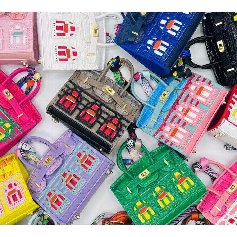 Classic House Pendant Live Broadcast Blind Box Mini Key Lipstick Bag