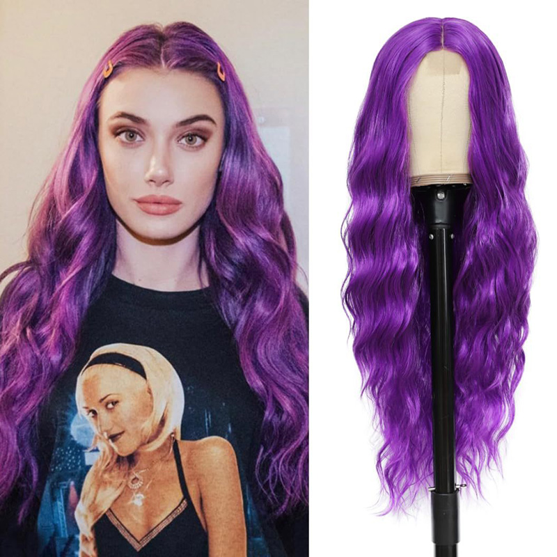 24 Inch 13x4 Body Wave Lace Front Human Hair Wigs 250% Brazilian Water Wave Lace Frontal Wig For Women Blonde/Red/Grey Synthetic Wig Cosplay j5