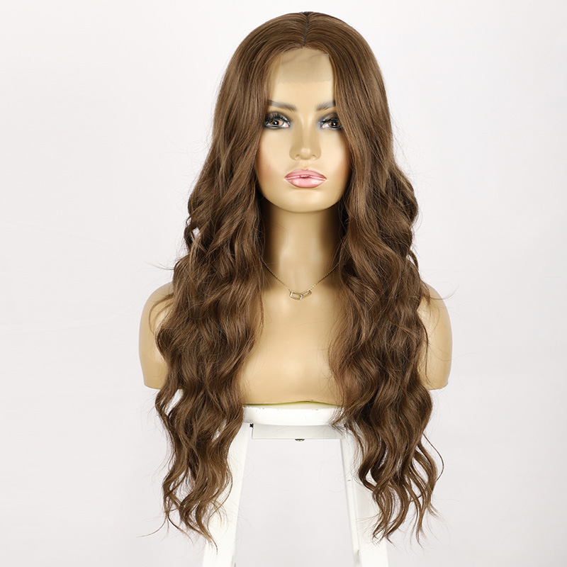 Versatile Multi-Colored Long-Wave Wigs Ideal for Instant Fashion Updates j3