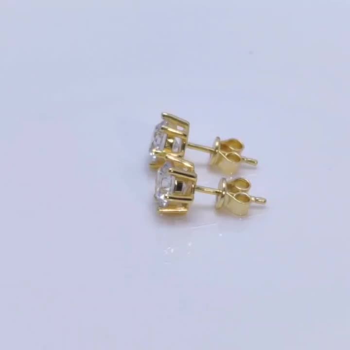 Moissanite zircon lab grown diamonds designerstyle womens wedding design styles diamond earrings 1265612