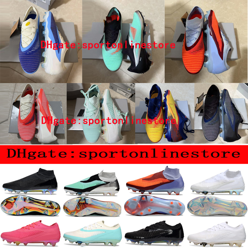 Send Bag outdoor Football Boots GX III Elite FG Soccer Shoes Men Soft Leather Comfortable Trainers Knit mens Football Cleats mens size 6-12 botas de futbol
