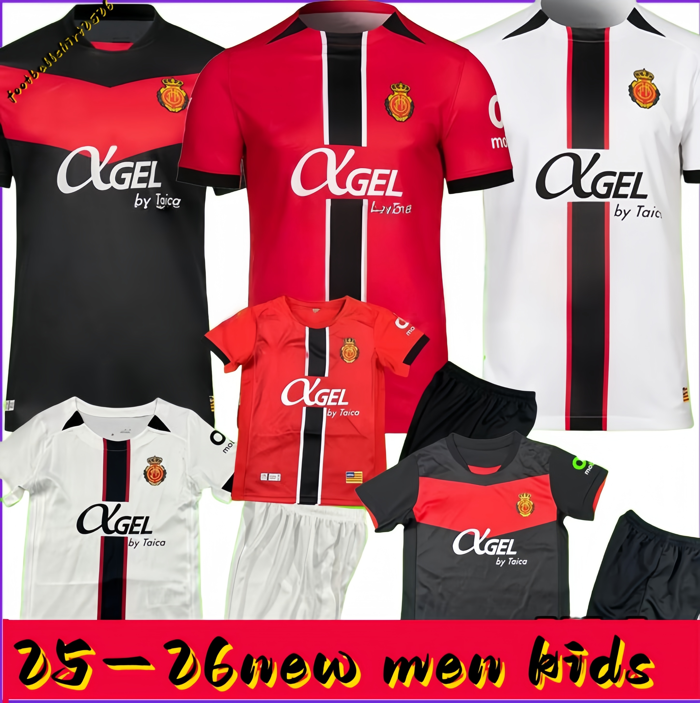 2025/26 RCD new Mallorca Soccer Jerseys MURIQI S.DARDER ABDON 2024 2025 special SANCHEZ A. RAILLO MAFFEO VALJENT Football Shirts Men Uniforms Kids kids socks full sets