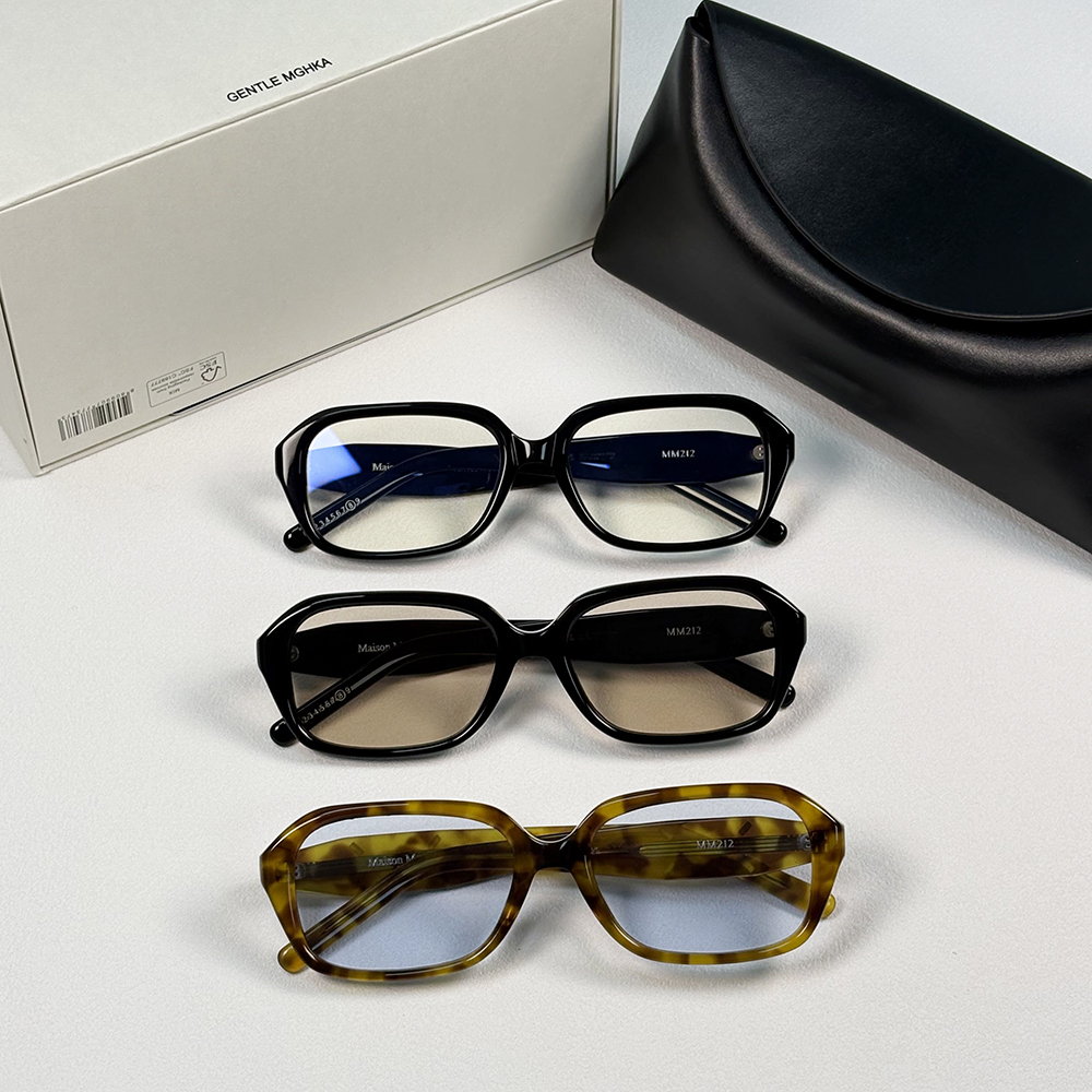 2025 Fashion GENTLE MGHKA Retro Optical Glasses Square MM212 Eyeglasses uv400 men women GM SunGlasses Acetate Frame monter computer eyewear myopia eyeglasses