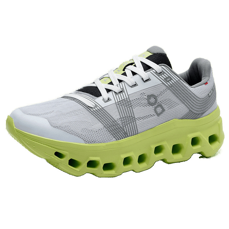 New sports shoes fashionable breathable lightweight marathon running shoes low top cushioned casual shoes for men