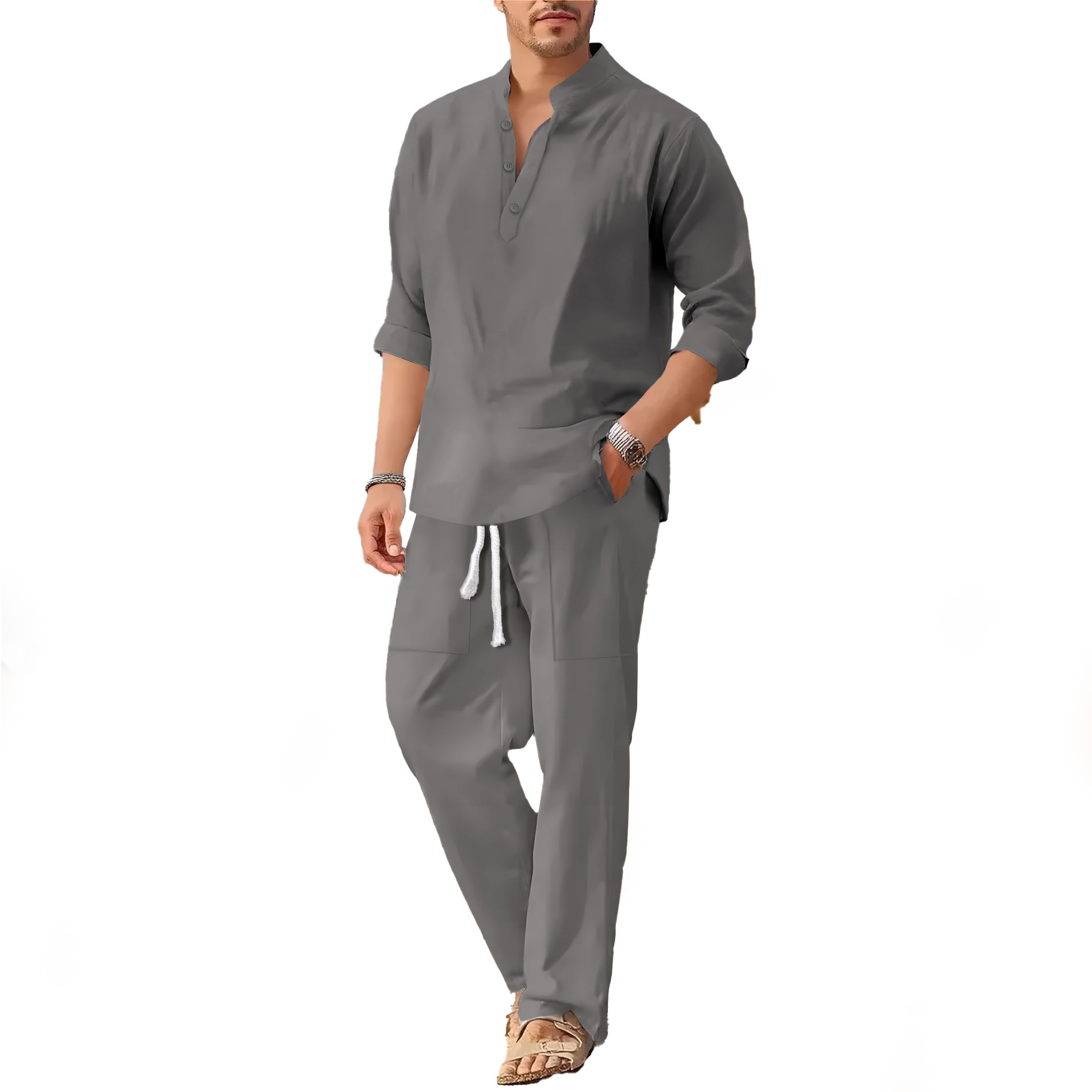 Sportswear Suit 2 Pieces Pants and Tshirts Mens Set Two Piece Pant Set Work Daily wear jogging Wear New Designer Mens Casual Outfit 2Piece Set Trendy 